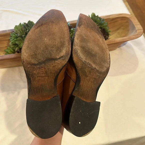 C&B Made in Italy‎ men’s leather pointed top half boot dress shoes size 41  EUC - Picture 8 of 9